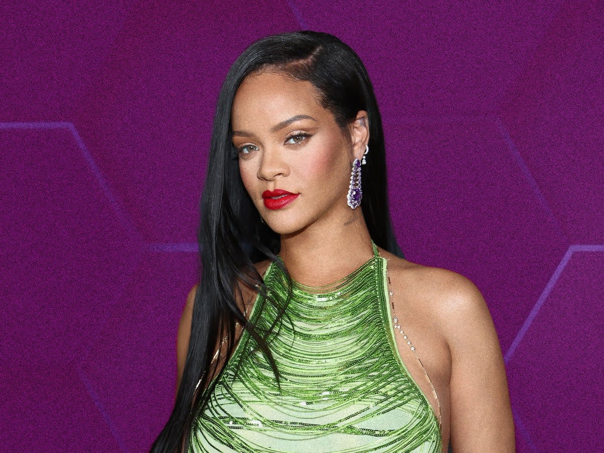 By commending Rihanna for defying expectations, it reinforces the idea that there are expectations about her body in the first place (Getty)