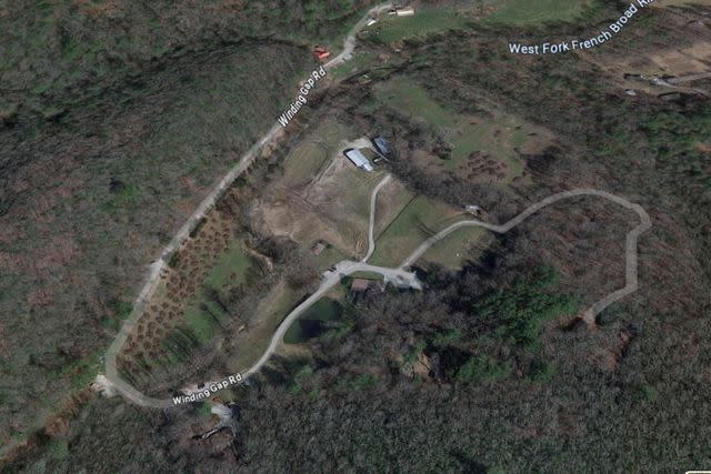 <p>Google Maps</p> The campgrounds of Trails Carolina, where Clark Harman died from asphyxiation, per police