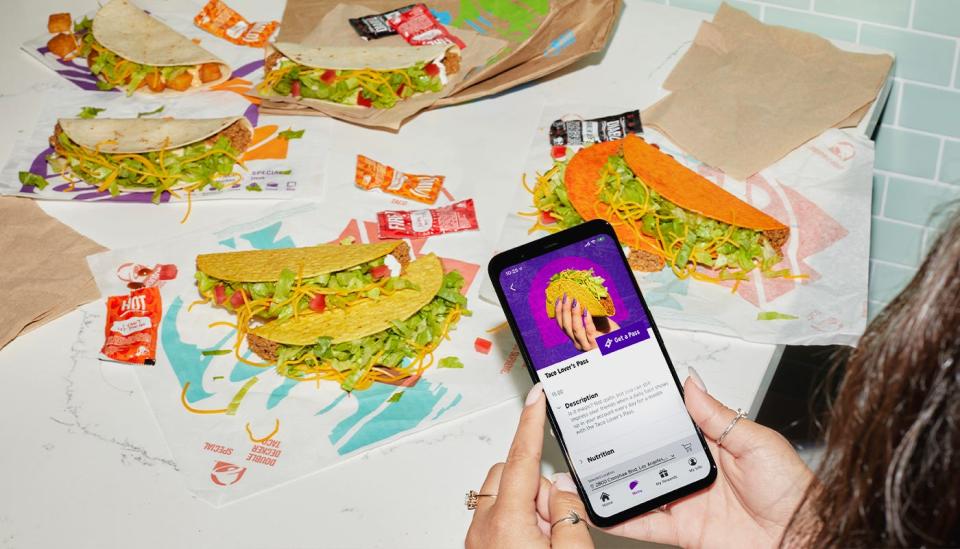 Taco Bell's Taco Lover's Pass lets subscribers get one taco a day for 30 days.