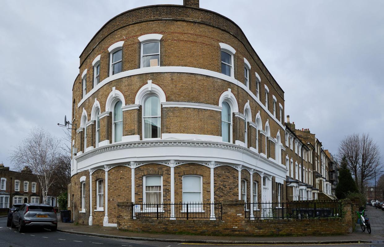 House prices Residential properties on Foulden Road, Amhurst Road and Stoke Newington High Street, Hackney, N16, east London, England, United Kingdom.