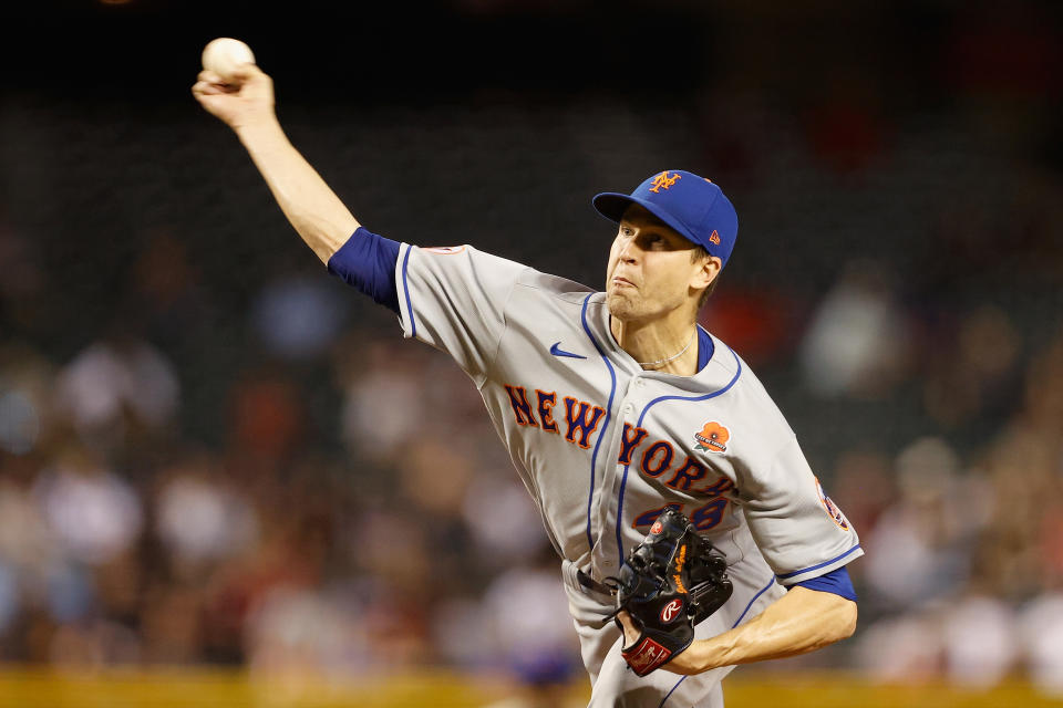 紐約大都會王牌Jacob deGrom。（Photo by Christian Petersen/Getty Images）