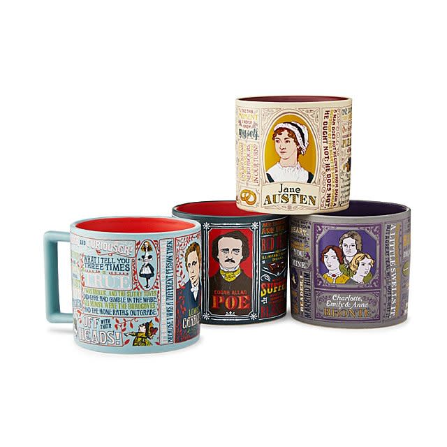 Literary mugs. (Photo: Uncommon Goods)