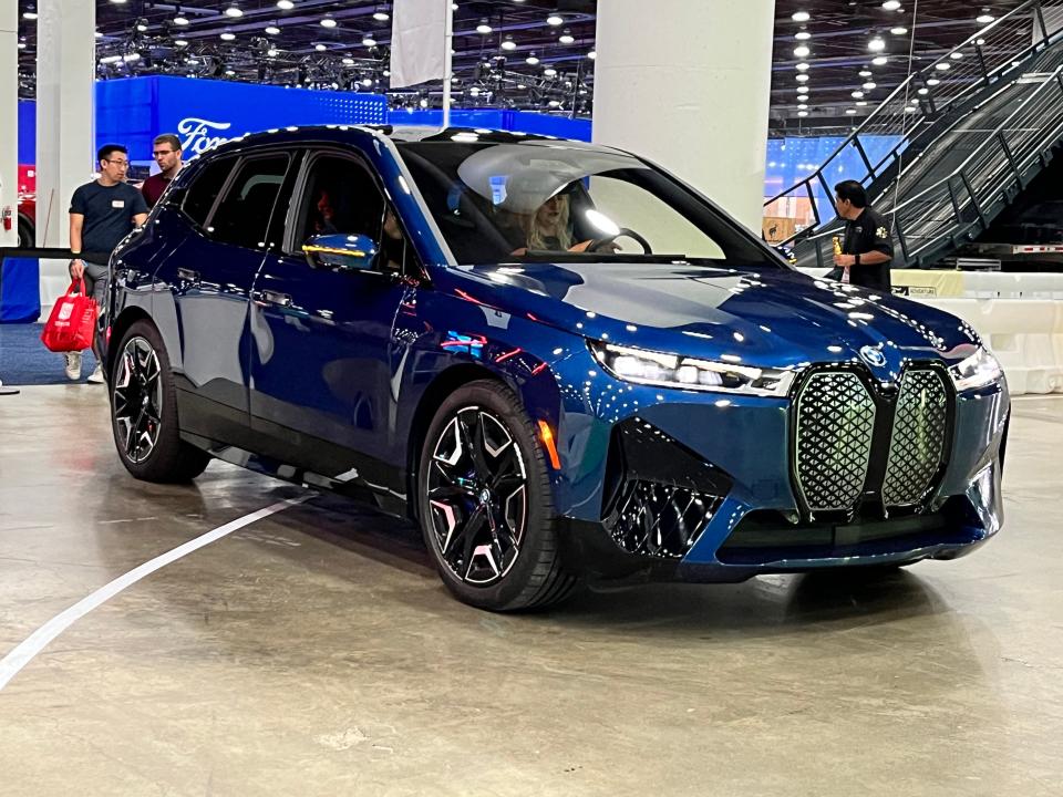 BMW iX 2023 North American International Auto Show in Detroit