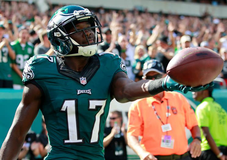 Nelson Agholor (Photo by Rich Schultz/Getty Images)