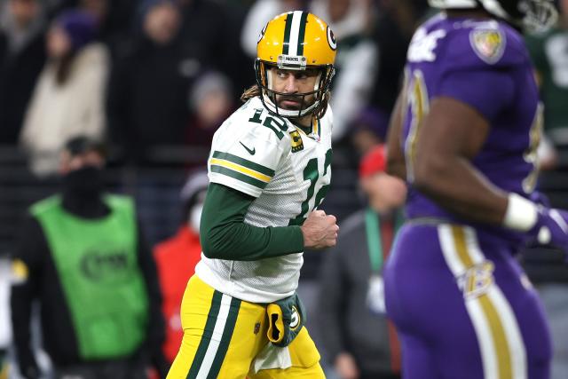 Green Bay Packers 31-30 Baltimore Ravens: Aaron Rodgers ties Brett Favre's  touchdown record as Green Bay hold on for win, NFL News