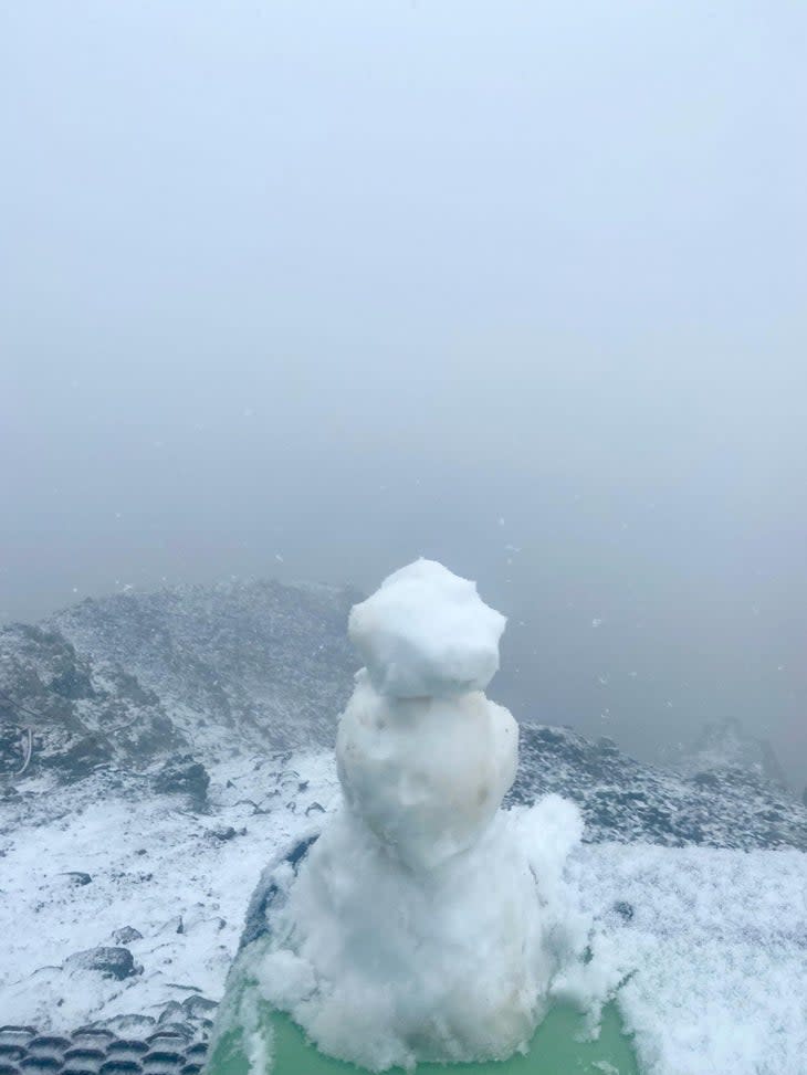 first snow Big Sky