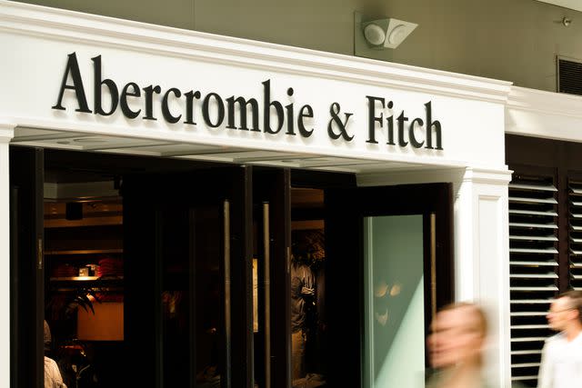 <p>Getty</p> Abercrombie and Fitch store in downtown Toronto