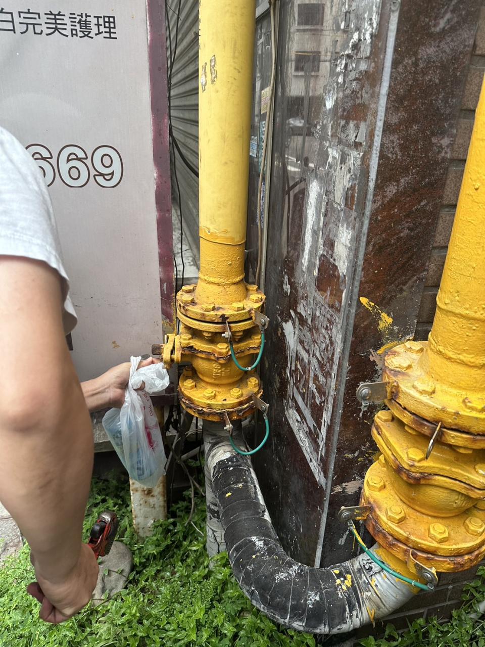 竹縣3天完成1500戶瓦斯檢漏，強化瓦斯使用安全。（圖：瓦斯公司提供）