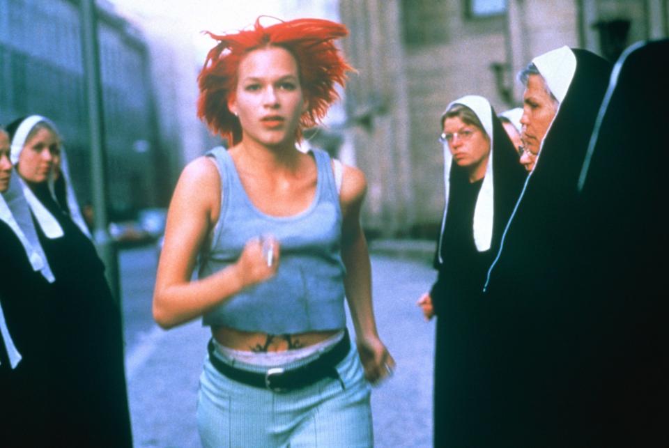 <h1 class="title">Franka Potente, <em>Run Lola Run,</em> 1998</h1><cite class="credit">Photo: Sony Pictures Classics/courtesy Everett Collection</cite>