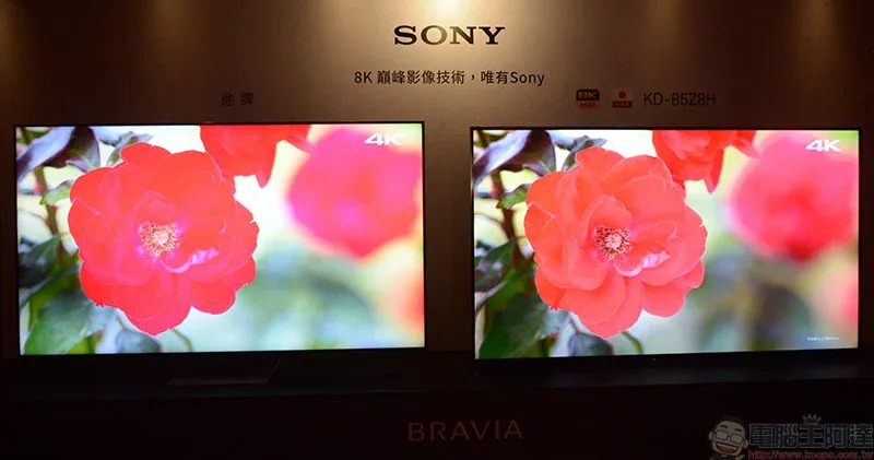 2020 新旗艦 Sony BRAVIA Z8H 在台登場，智慧 8K 超擬真畫質開啟繽紛新視代