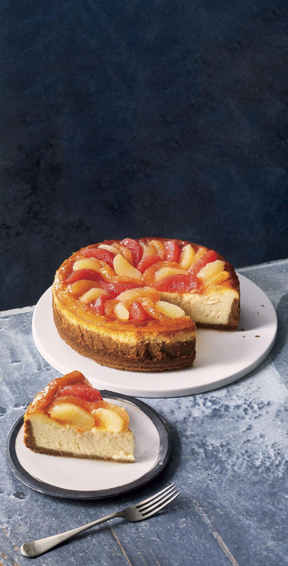 Grapefruit Cheesecake