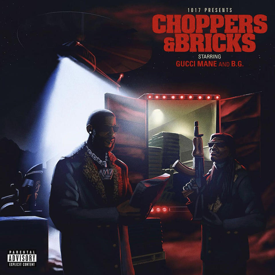 Gucci Mane & B.G. 'Choppers & Bricks' Album Cover