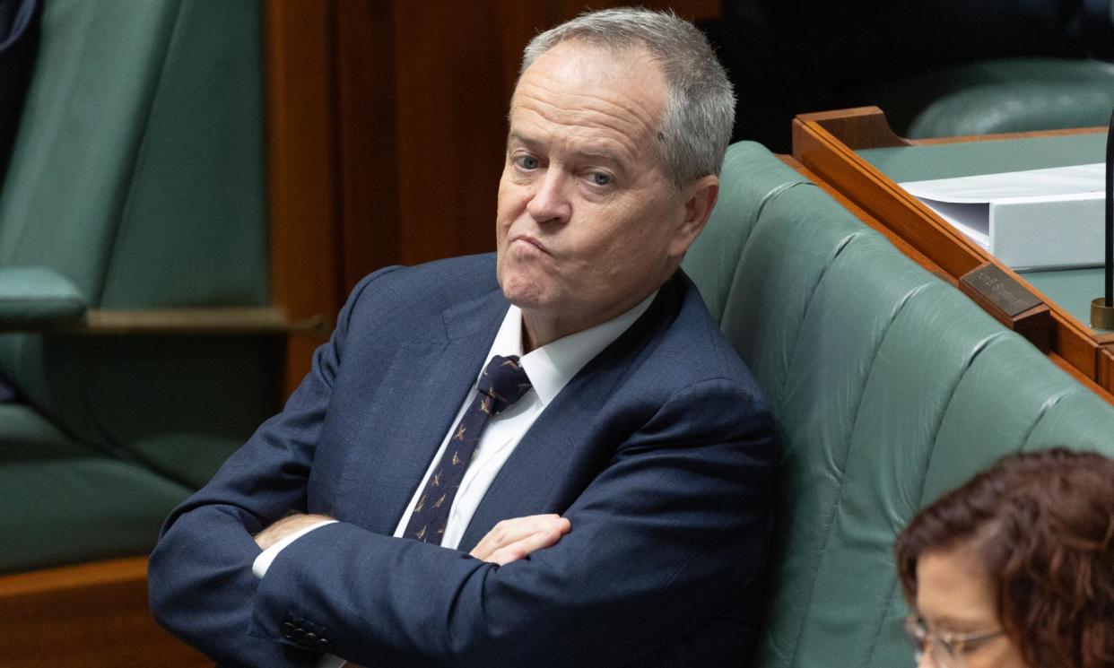 <span>NDIS minister Bill Shorten has been critical of the Greens’ and Coalition’s move to delay the bill’s vote in the Senate for more than a month.</span><span>Photograph: Mike Bowers/The Guardian</span>