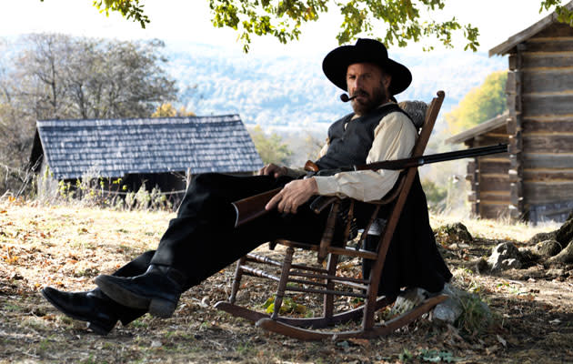 <b>Hatfields & McCoys (Thu, 9pm, C5)</b><br>Hollywood heavyweights Kevin Costner, Bill Paxton and Tom Berenger get to fulfil career ambitions by appearing alongside Beppe (Michael Greco) and Matthew (Joe Absolom) from ‘EastEnders’ in this sweeping mini-series about a feud between the two families of the title. Costner is ‘Devil Anse’ Hatfield, Paxton is Randolph McCoy, two American Civil War buddies who fall out over not a lot. Their disagreement leads to an intergenerational dispute that includes massacres, execution-style killings, a Romeo-and-Juliet romance and more. The sheer futility of the on-going dispute, to the point that the antagonists can barely remember what caused it in the first place (a dispute over the ownership of a pig!) is emphasised by frequent, senseless violence. The six-hour mini-series scooped a hatful of awards, including Best Actor Emmy for Costner and Best Supporting Actor for Berenger.