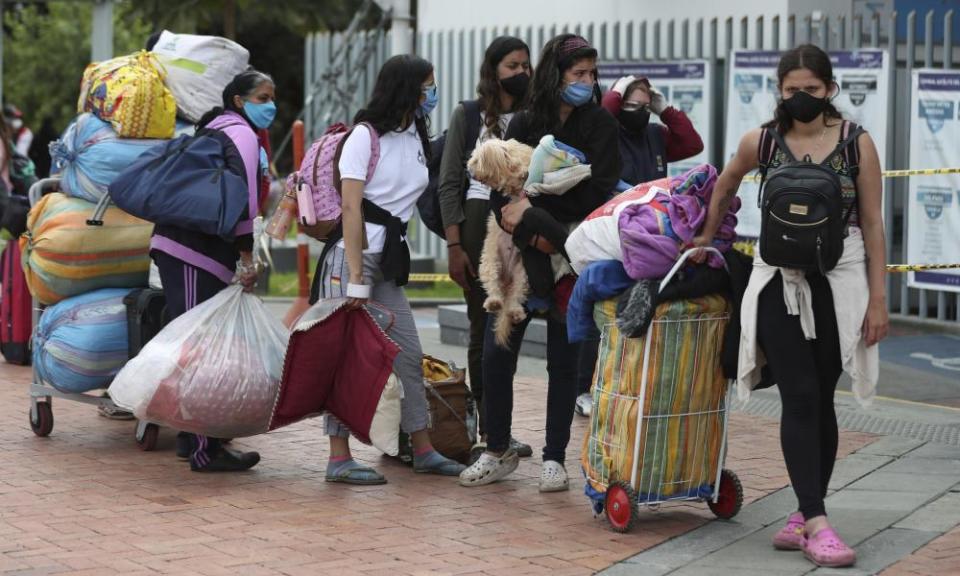 <span>Photograph: Fernando Vergara/AP</span>