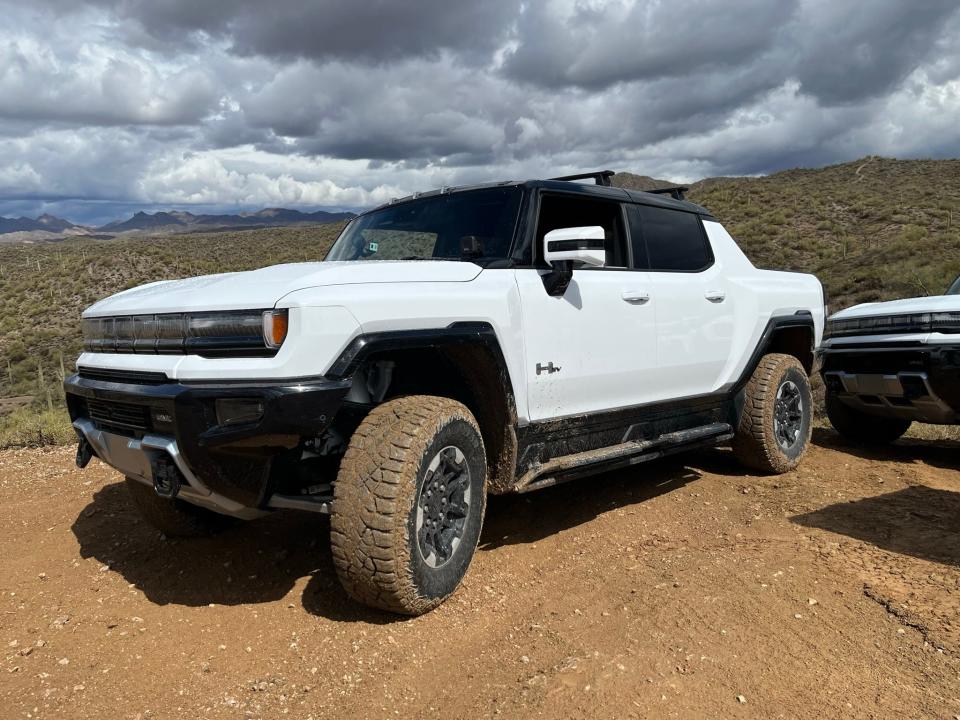 2022 GMC Hummer EV Edition 1 electric pickup.