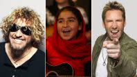 Sammy Hagar and Chad Kroeger team up with Afghan schoolgirls for "Fly Like an Eagle" cover