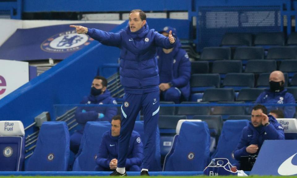 Tuchel was unable to make a winning start despite Chelsea dominating possession at Stamford Bridge