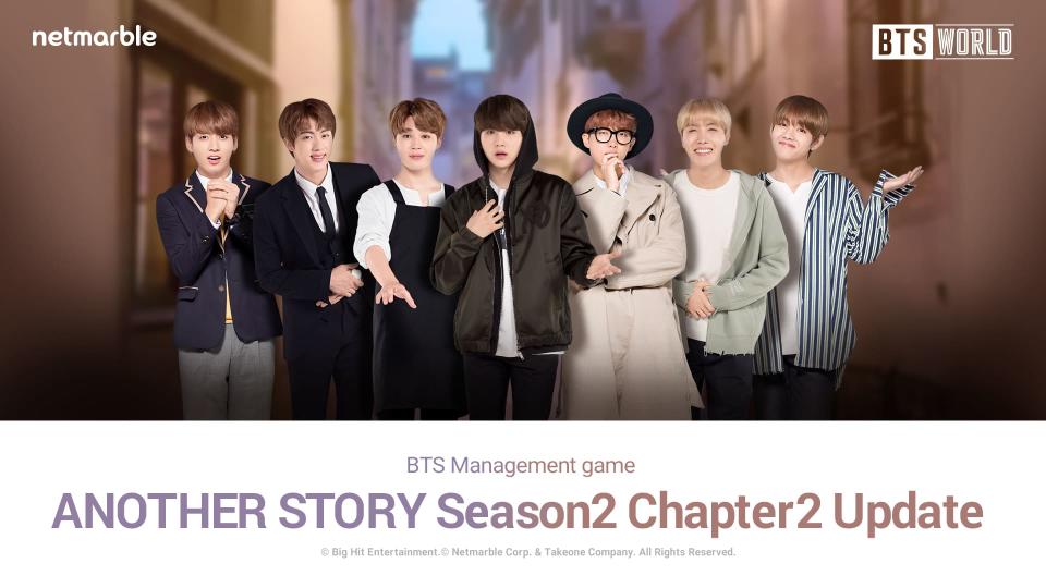 <p>《BTS WORLD》5月更新，Another Story加入圍繞Yunki主題的全新章節 (圖/網石提供)</p>
