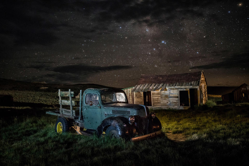 Abandoned real-life ghost town