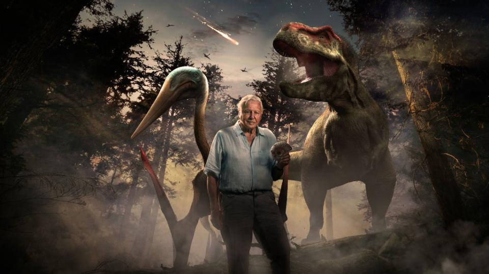 Sir David Attenborough presents Dinosaurs: The Final Day ((BBC/PA))