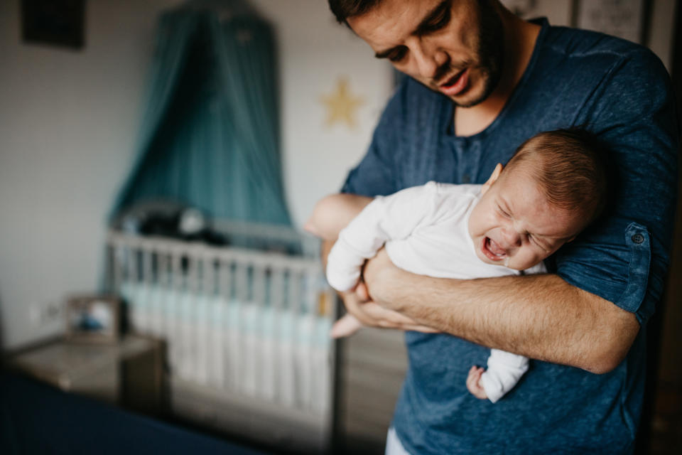 A couple have written an open letter to their neighbours complaining about the noise from their crying baby [Photo: Getty]