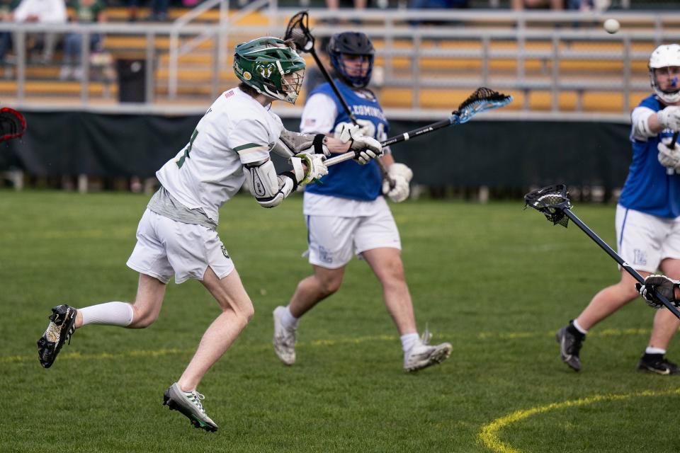 Nashoba's Dillon Kelleher shoots during last week's win over Leominster.