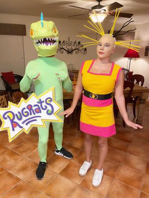 Reptar and Cynthia from 