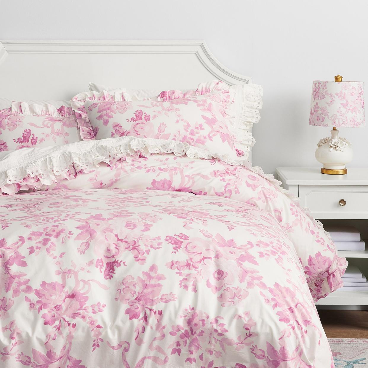 <p><a href="https://go.redirectingat.com?id=74968X1596630&url=https%3A%2F%2Fwww.pbteen.com%2Fproducts%2Floveshackfancy-damask-ruffle-duvet%2F%3Fpkey%3Ds%257Eloveshackfancy%2Bduvet%2Bcover%257E11&sref=https%3A%2F%2Fwww.cosmopolitan.com%2Flifestyle%2Fg45964889%2Fbest-luxury-duvet-covers%2F" rel="nofollow noopener" target="_blank" data-ylk="slk:Shop Now;elm:context_link;itc:0;sec:content-canvas" class="link rapid-noclick-resp">Shop Now</a></p><p>LoveShackFancy Damask Ruffle Duvet Cover</p><p>pbteen.com</p><p>$99.00</p>