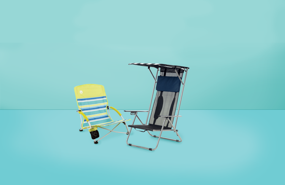 This Brilliant Beach Chair Allows You to Read on the Beach Without Neck Pain