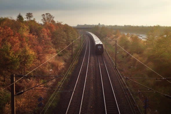 High speed train crash in Yorkshire caused by vandals