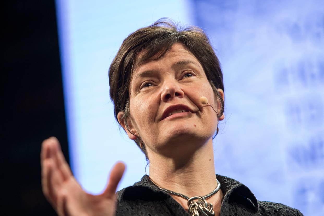 Kate Raworth, economist and author of the best-selling book "Doughnut Economics," pictured in 2017. Credit: David Levenson/Getty Images (Photo: )