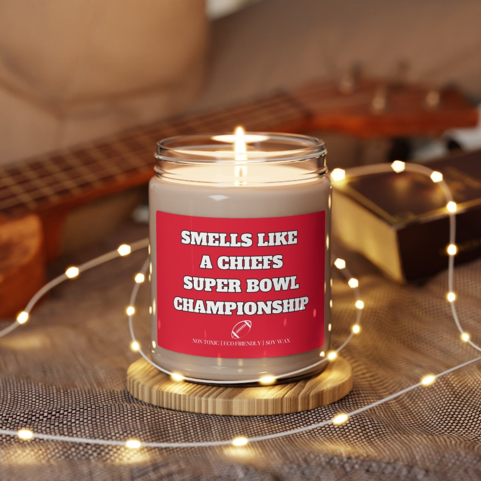 Chiefs Super Bowl Candle Etsy