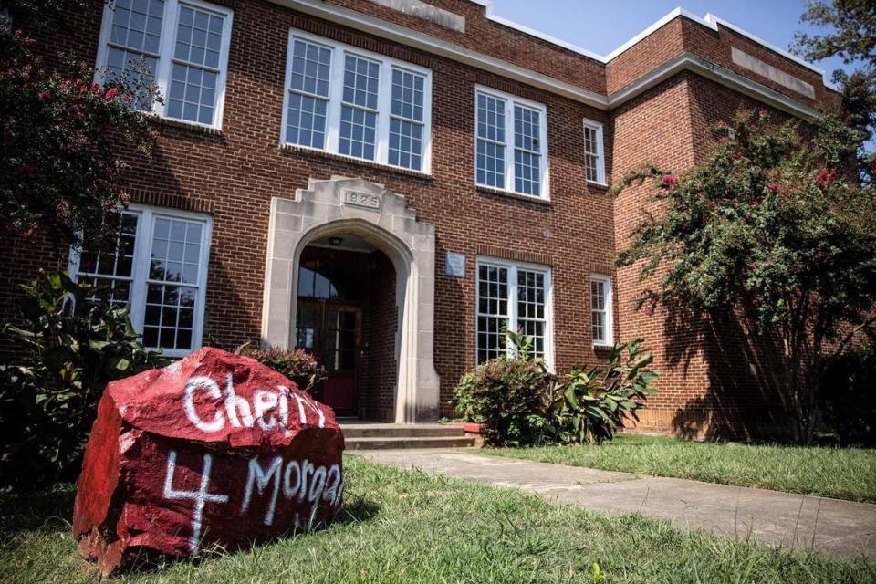 The historic Morgan School in Charlotte. The school was built in 1925 to serve as an elementary school for the African-American neighborhood that surrounds it.