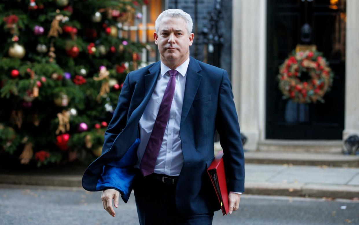 Steve Barclay in Downing Street