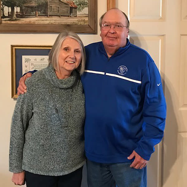 Sharon and Sonny Smart will be cheering on their son Kirby in Monday’s national title game. (Special to Yahoo Sports)