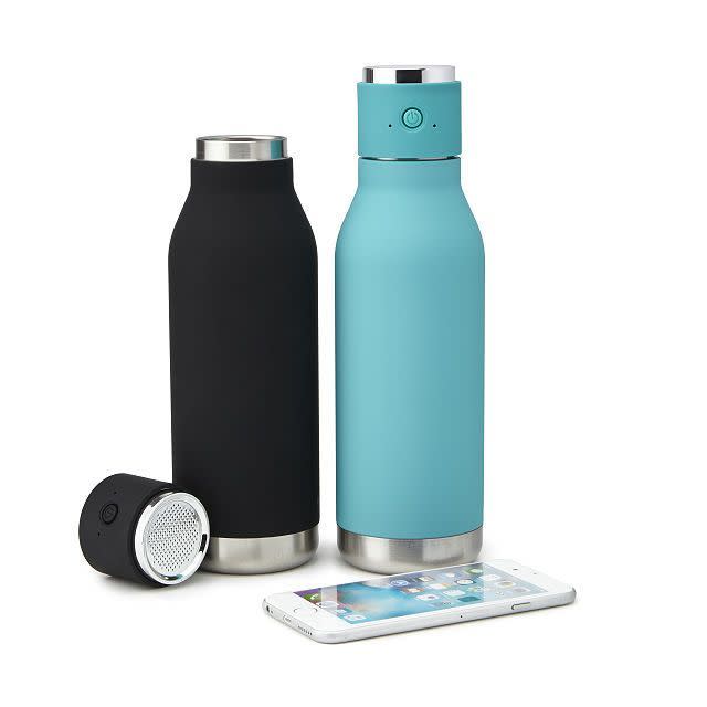 Bluetooth Speaker and Water Bottle