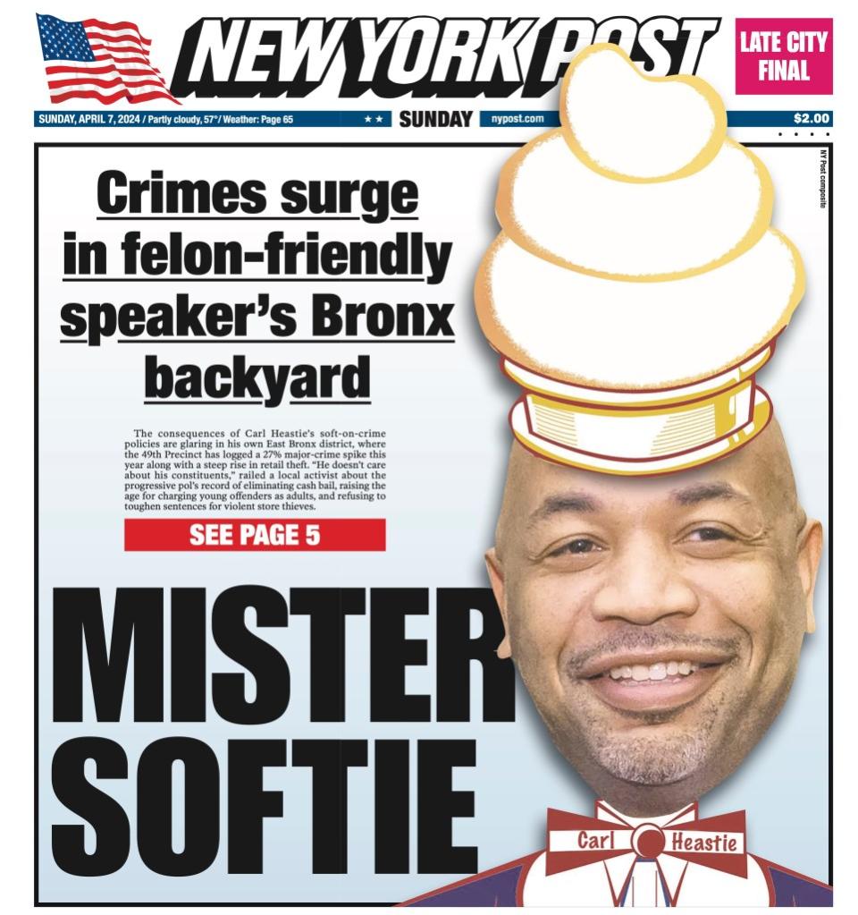 Retail workers in Heastie’s own Bronx Assembly district have criticized his stances on crime