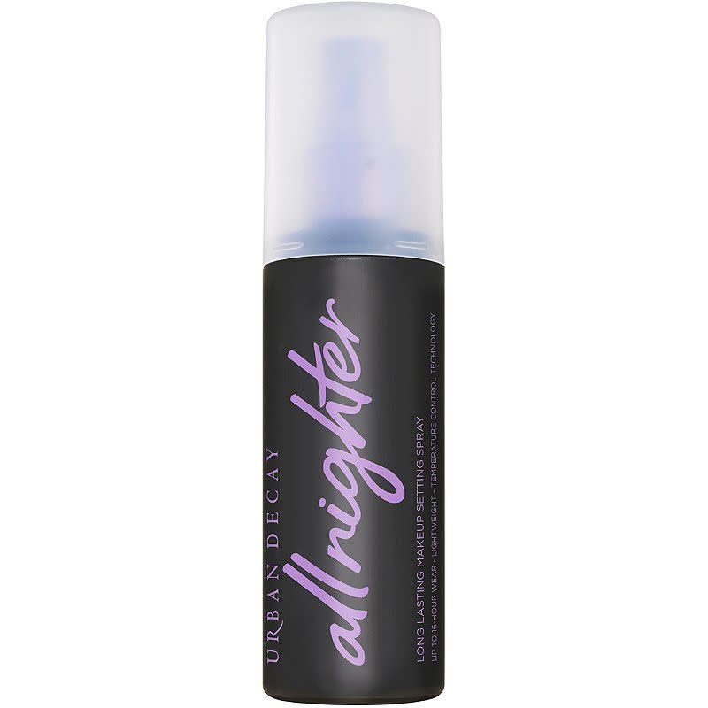 10) All Nighter Long-Lasting Makeup Setting Spray