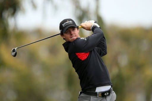 Rory McIlroy of Northern Ireland hits a tee shot during a practice round at The Olympic Club on June 13. A year after McIlroy took Congressional by storm, The Olympic Club is ready to remind the world's best golfers what a grind the US Open is supposed to be