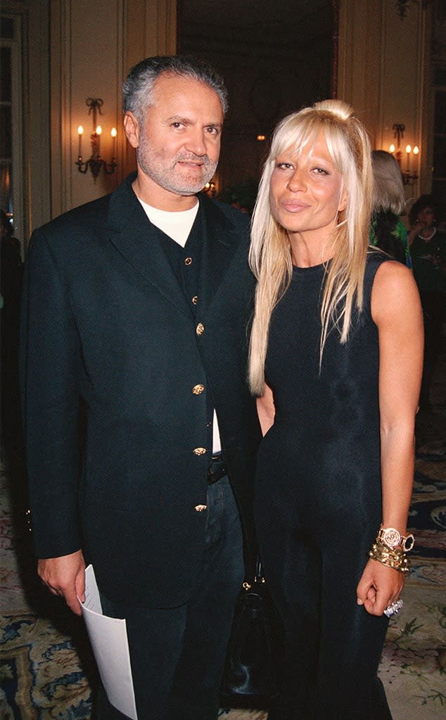 Donatella Versace, Gianni Versace