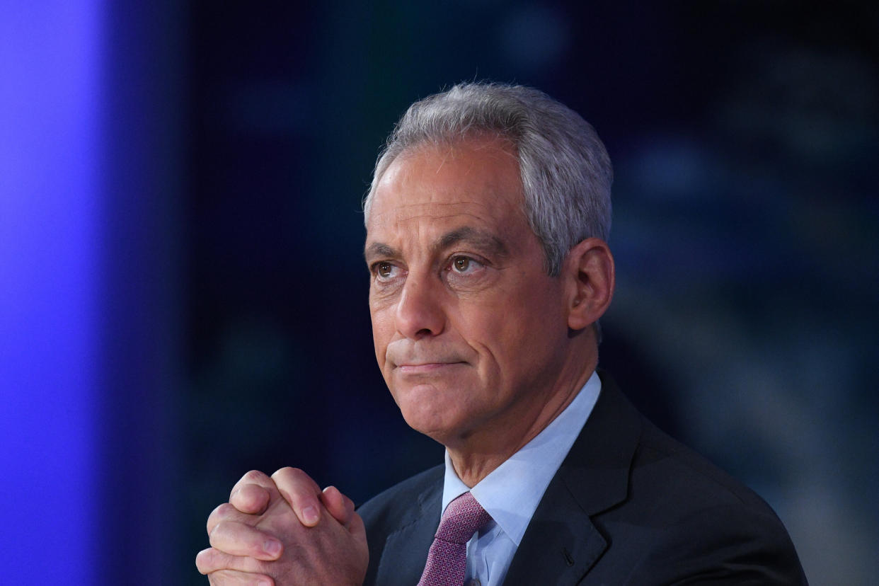 Former Chicago Mayor Rahm Emanuel's hard-nosed centrism propelled him to the heights of power. But changing political winds and a policing scandal have emboldened his critics. (Photo: Lorenzo Bevilaqua/ABC News/Getty Images)