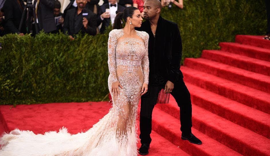 Kim Kardashian is famous for her Met Gala gowns.