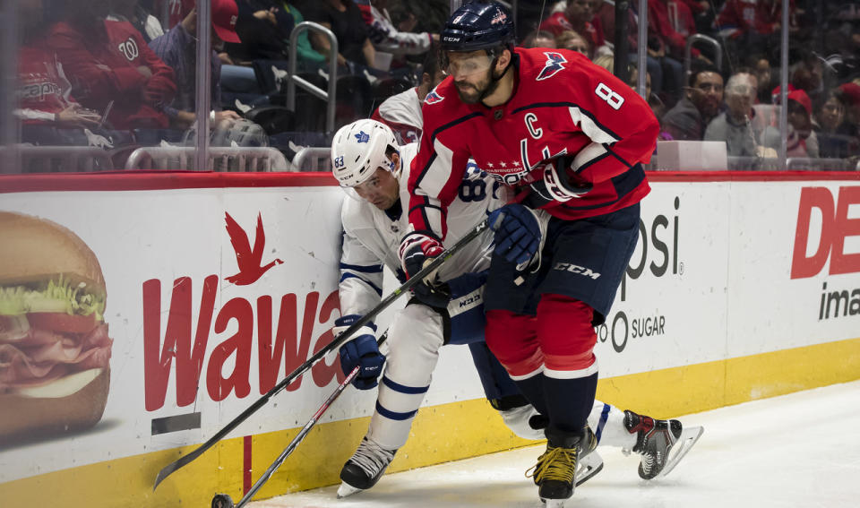 Alex Ovechkin has gotten pretty candid in his old age. (Scott Taetsch/Getty Images)