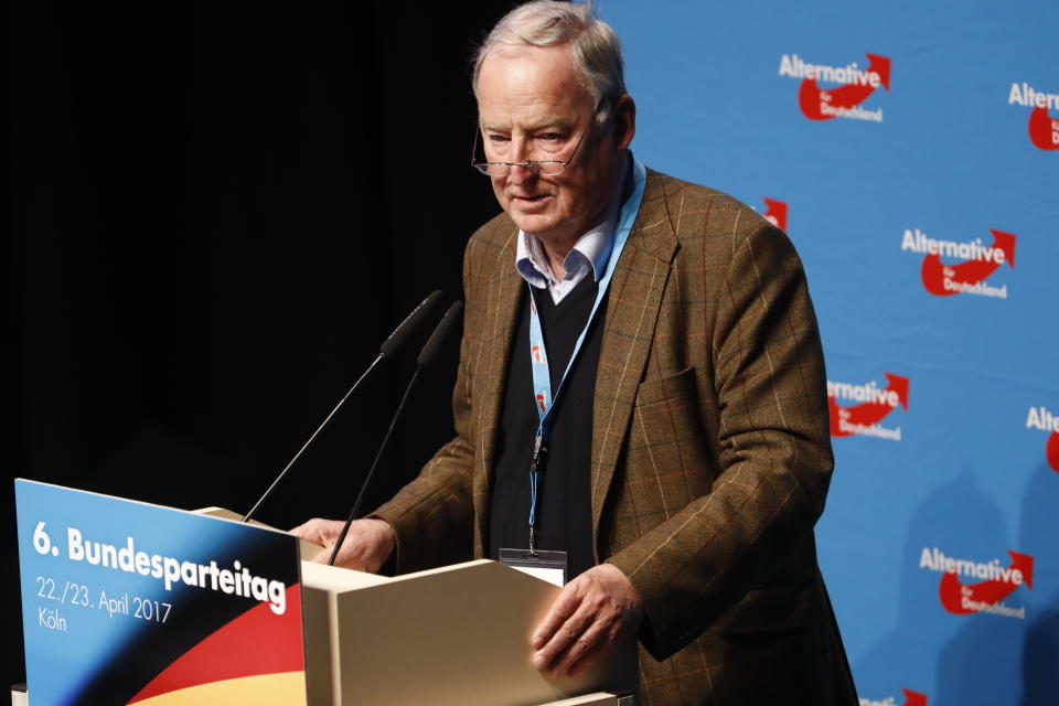 Gegen den Spitzenkandidaten der AfD, Alexander Gauland, wird derzeit wegen des Vorwurfs der Volksverhetzung ermittelt. (Bild: ddp)