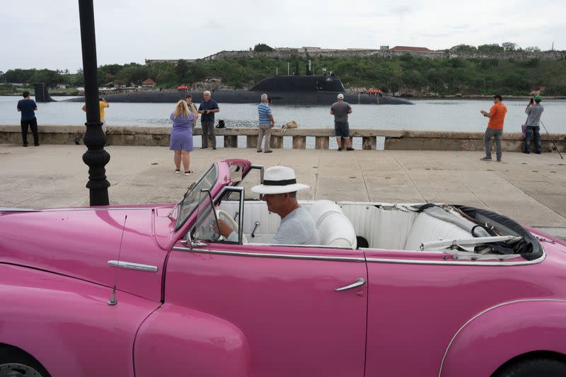 Russian warships in Havana