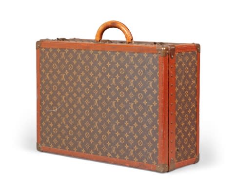 <p>Louis Vuitton Alzer Hard Suitcase, Circa 1970</p> <h4>Christie's</h4>