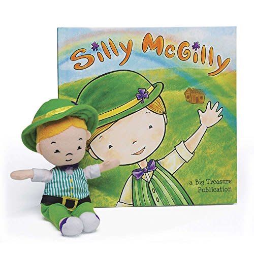 Silly McGilly, St Patricks Day Book, st Patricks Day, Fun Childrens Book, Leprechaun Tricks, Family Toys
