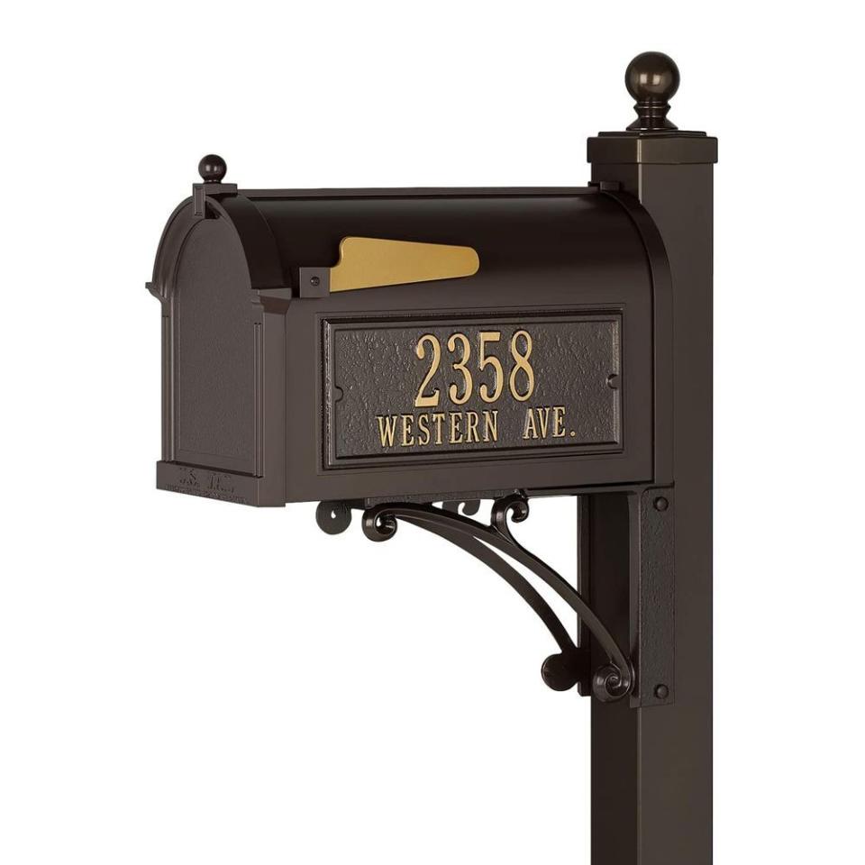 1) Whitehall Products French Deluxe Mailbox