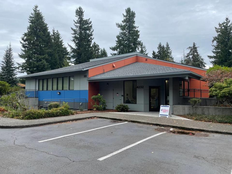 The Lacey Veterans Services Hub at 4232 6th Ave SE Suite 101, Lacey, WA 98503.